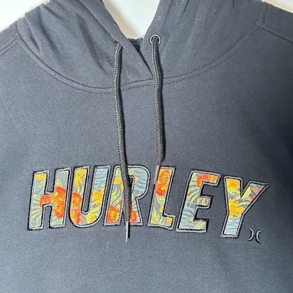 HURLEY® “FAST LANE SUMMER” HOODIE — Black / Men-M / NEW-(NWT) - Picture 4 of 15